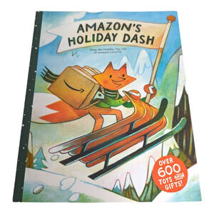Amazon's Holiday Dash Toy List Kids Gift‎ Book Catalog Christmas Stickers 2023